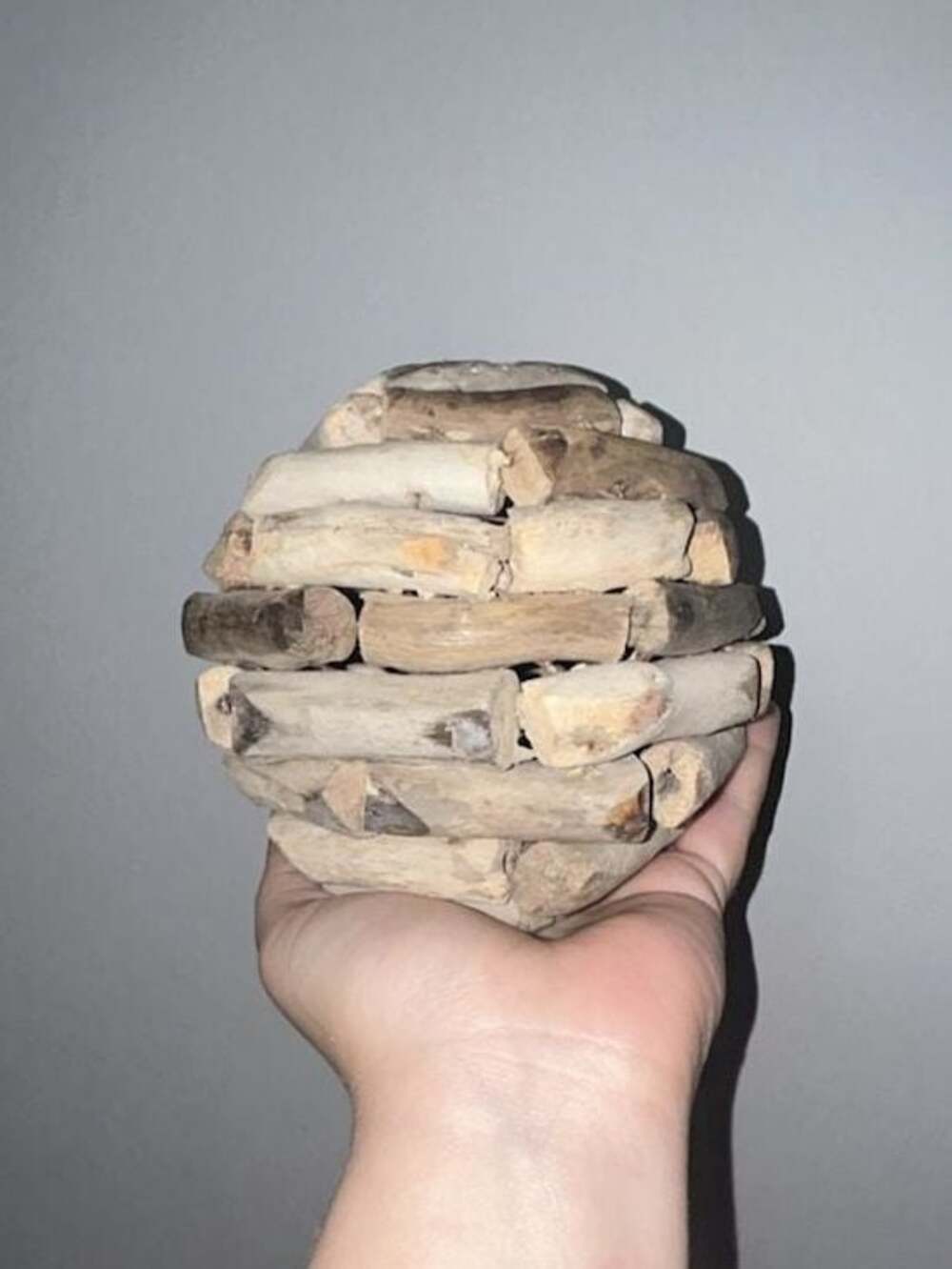 VINTAGE NAUTICAL ART DECOR - MADE OF DRIFTWOOD PIECES